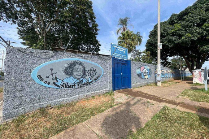  A direção do CED 4, do Guará, restringiu o acesso de visitantes -  (crédito:  Davi Cruz)