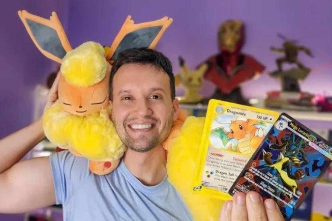 Capitão Hunter participava de diversos eventos e encontros de fãs de Pokémon  -  (crédito: Reprodução/Instagram @capitaohunter) Capitão Hunter participava de diversos eventos e encontros de fãs de Pokémon  -  (crédito: Reprodução/Instagram @capitaohunter)