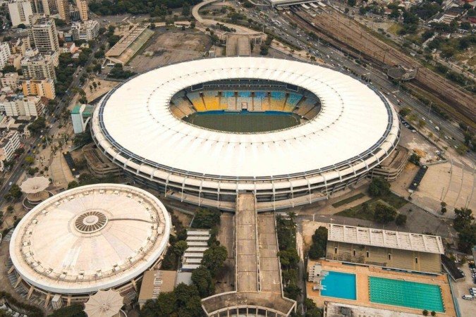 O estádio Jornalista Mário Filho, o Maracanã, é um dos grandes símbolos do futebol carioca e brasileiro - (crédito: Uai Turismo) O estádio Jornalista Mário Filho, o Maracanã, é um dos grandes símbolos do futebol carioca e brasileiro - (crédito: Uai Turismo)