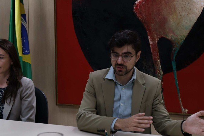 22/10/2025 Bruna Gaston CB/DA Press. Guilherme Mello, secretário de política econômica do Ministério da Fazenda
- (crédito: Bruna Gaston CB/DA Press) 22/10/2025 Bruna Gaston CB/DA Press. Guilherme Mello, secretário de política econômica do Ministério da Fazenda
- (crédito: Bruna Gaston CB/DA Press)