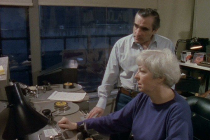 Scorsese com a montadora Thelma Schoonmaker: parceria de ouro