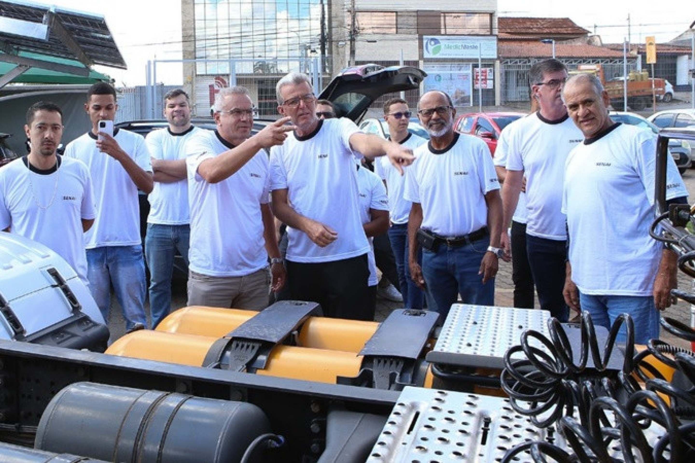 COP30: alunos do Senai de Taguatinga conheceram o projeto Rota Belém