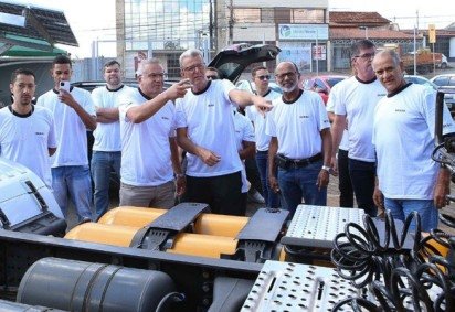 Estudantes do Senai de Taguatinga   -  (crédito: Divulgação/Lula Lopes)