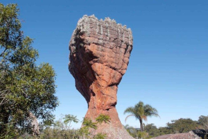 Parque de vila velha, em Ponta Grossa 