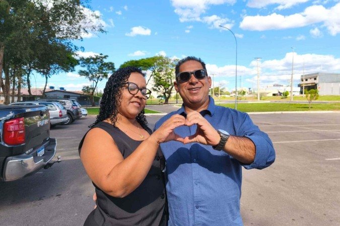 O casal de comerciantes acredita que Samambaia tem muito ainda para oferecer ao comércio -  (crédito: Luiz Fellipe Alves/CB/DA Press)