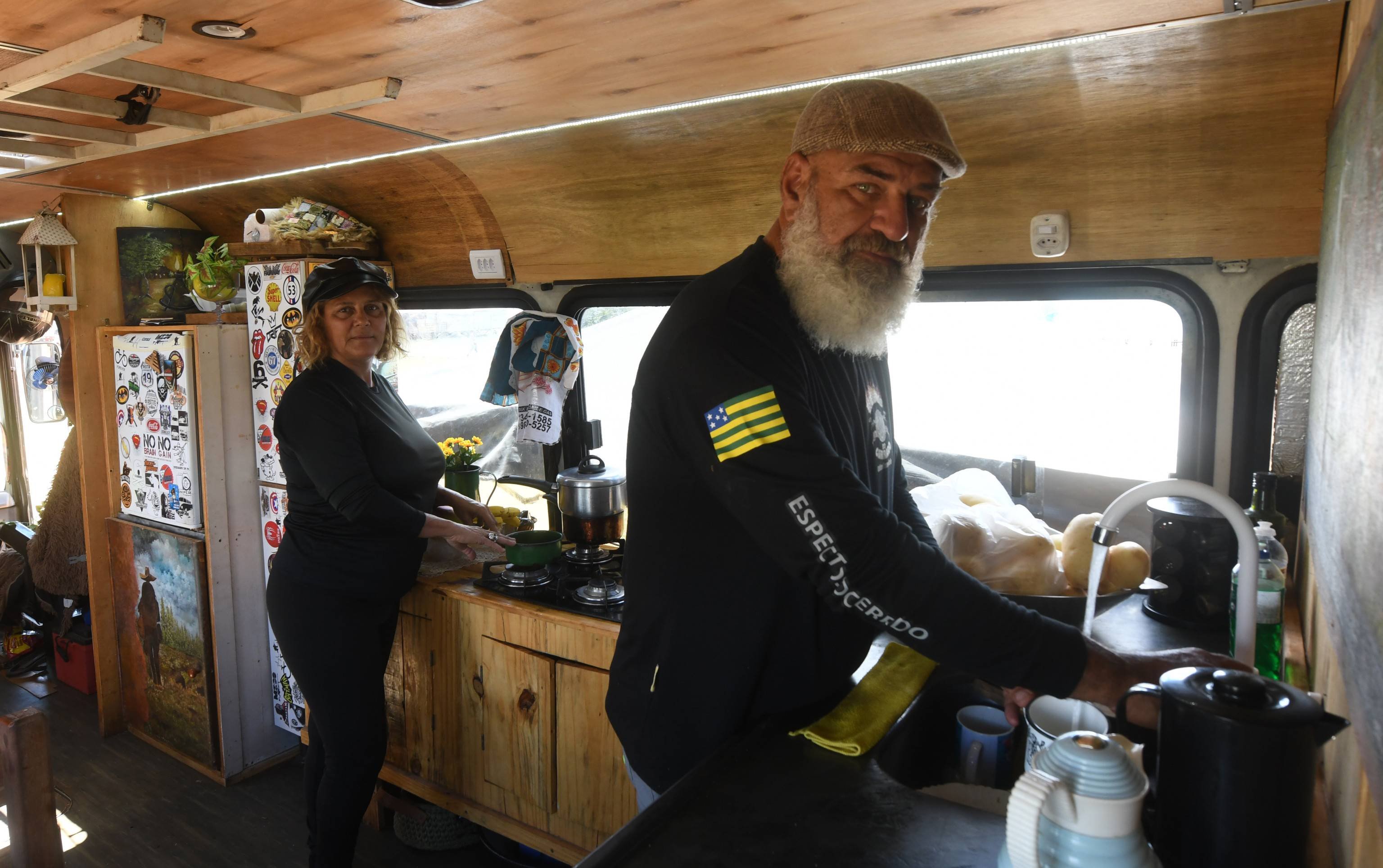 Alairton Ant&ocirc;nio Dabaccli e Simone Vieira escolheram viver a liberdade