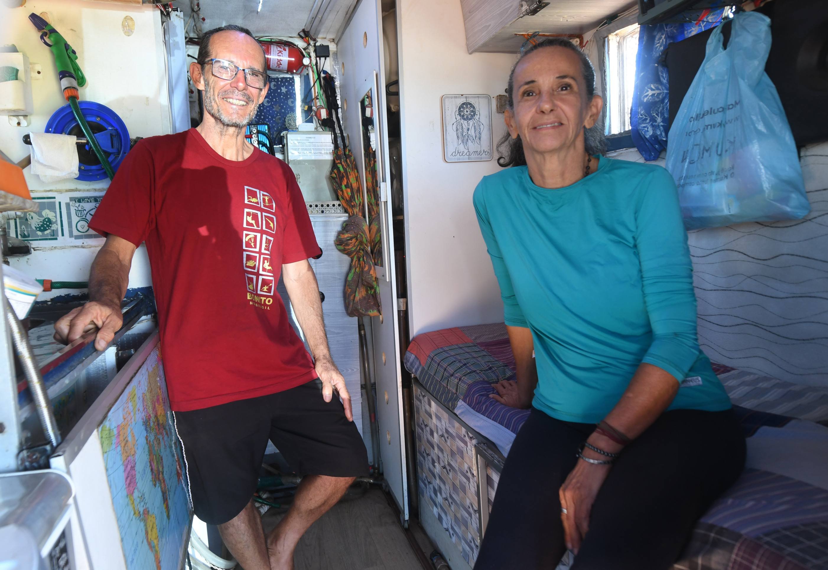 Cesar e Maria: com aposentadoria, vieram as viagens