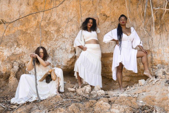 O espetáculo Gargalhada da Libertação propõe reflexões sobre o papel da mulher na sociedade. - (crédito: Cléber Araújo.) O espetáculo Gargalhada da Libertação propõe reflexões sobre o papel da mulher na sociedade. - (crédito: Cléber Araújo.)