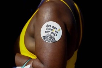 A um mês do evento, a marcha divulgou em seu site na internet o roteiro da caminhada e instruções para as participantes que vão se dirigir à capital federal - (crédito: Tânia Rego/Agência Brasil) A um mês do evento, a marcha divulgou em seu site na internet o roteiro da caminhada e instruções para as participantes que vão se dirigir à capital federal - (crédito: Tânia Rego/Agência Brasil)