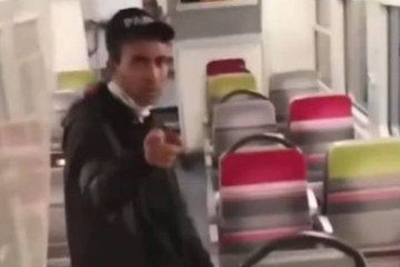 O suspeito foi encontrado em Mantes-la-Jolie, na região de Yvelines, área metropolitana da capital francesa -  (crédito: Reprodução/Redes Sociais)