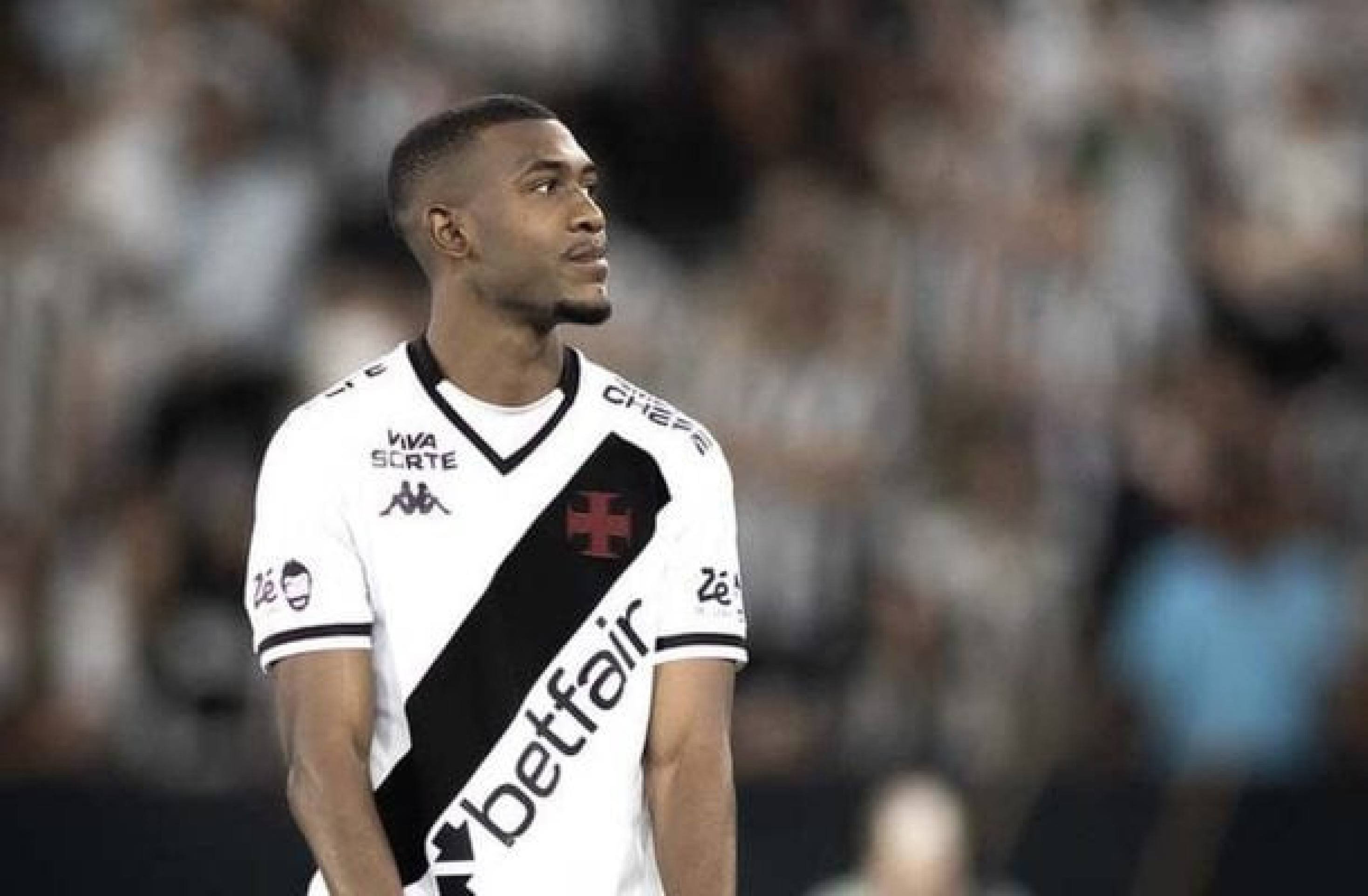 Rayan é desfalque do Vasco contra o Bragantino
