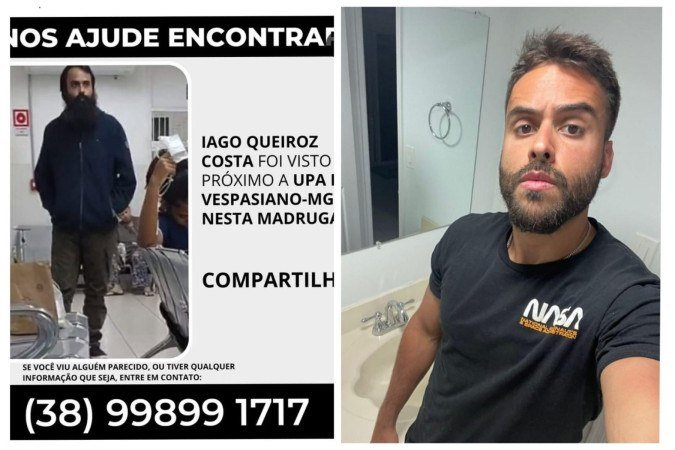 Família de Iago é de Montes Claros, no Norte de Minas, e pede por ajuda - (crédito: Reprodução) Família de Iago é de Montes Claros, no Norte de Minas, e pede por ajuda - (crédito: Reprodução)