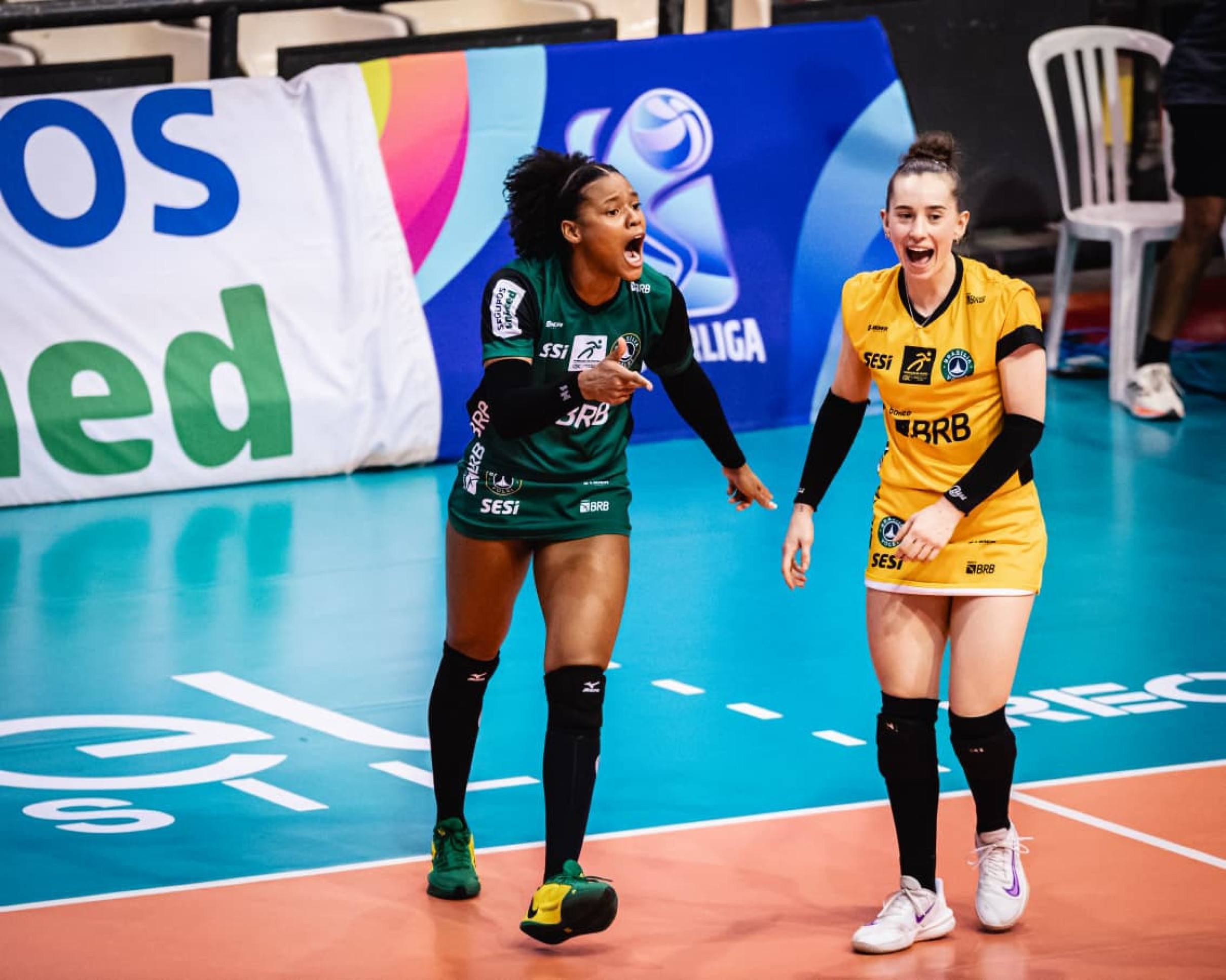 Brasília vence Tijuca com virada sensacional na Superliga Feminina