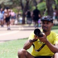 Raílson Ribeiro diz que se encontrou no mundo das fotografias de corridas -  (crédito: Fotos: Ed Alves CB/DA Press)