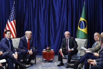 Lula e Trump estiveram juntos na Malásia. Ali as comitivas deixaram alinhavada a reunião que se realiza hoje -  (crédito: Ricardo Stuckert/PR)