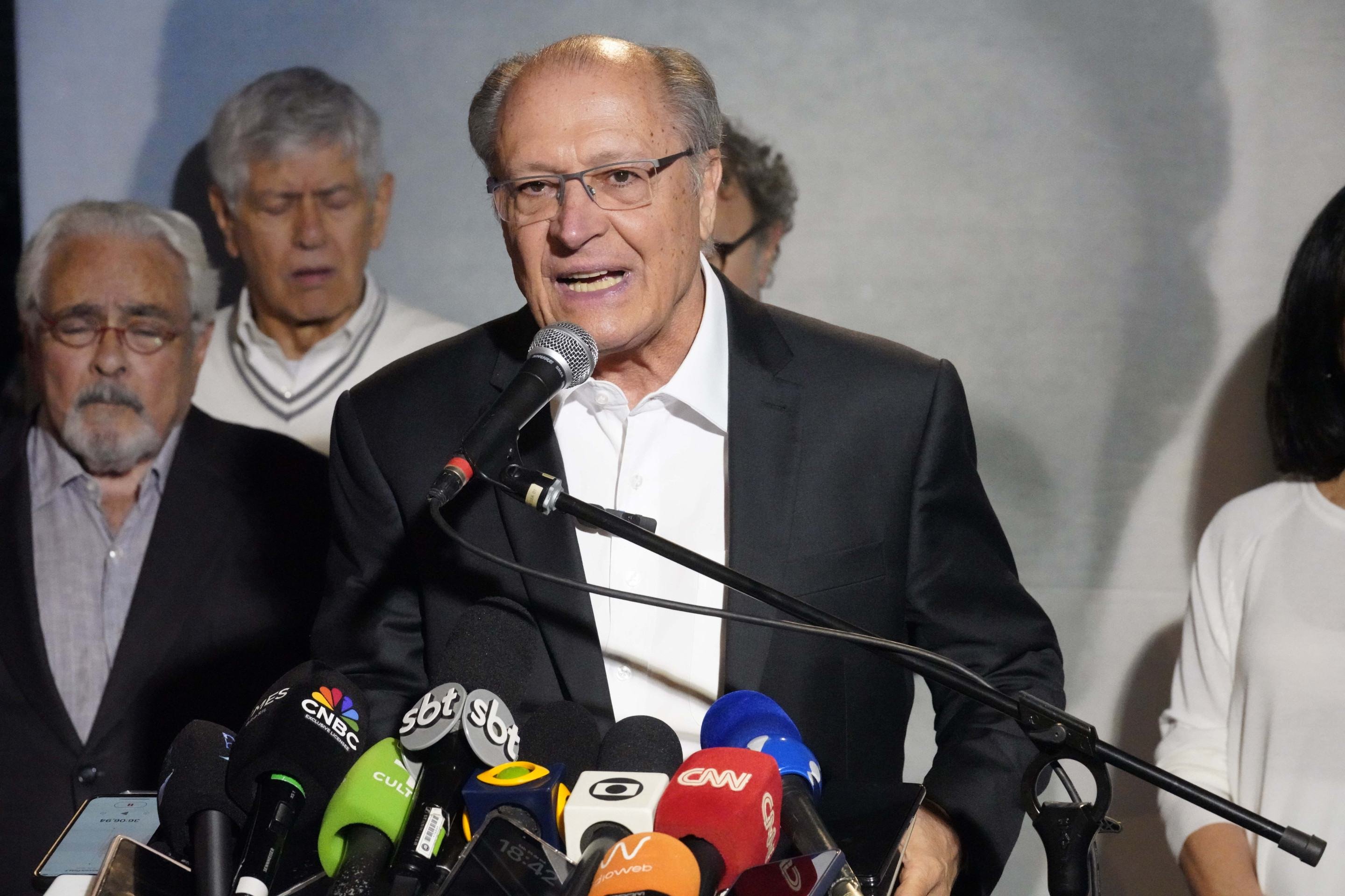 Geraldo Alckmin disse que reunião de Lula e Trump destrava diálogo e estreita amizade entre os dois países  -  (crédito: Cadu Gomes/VPR)