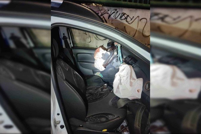 Elias Alves foi atingido com uma facada no pescoço após atender uma corrida em Águas Lindas com destino ao DF -  (crédito: Material cedido ao Correio)