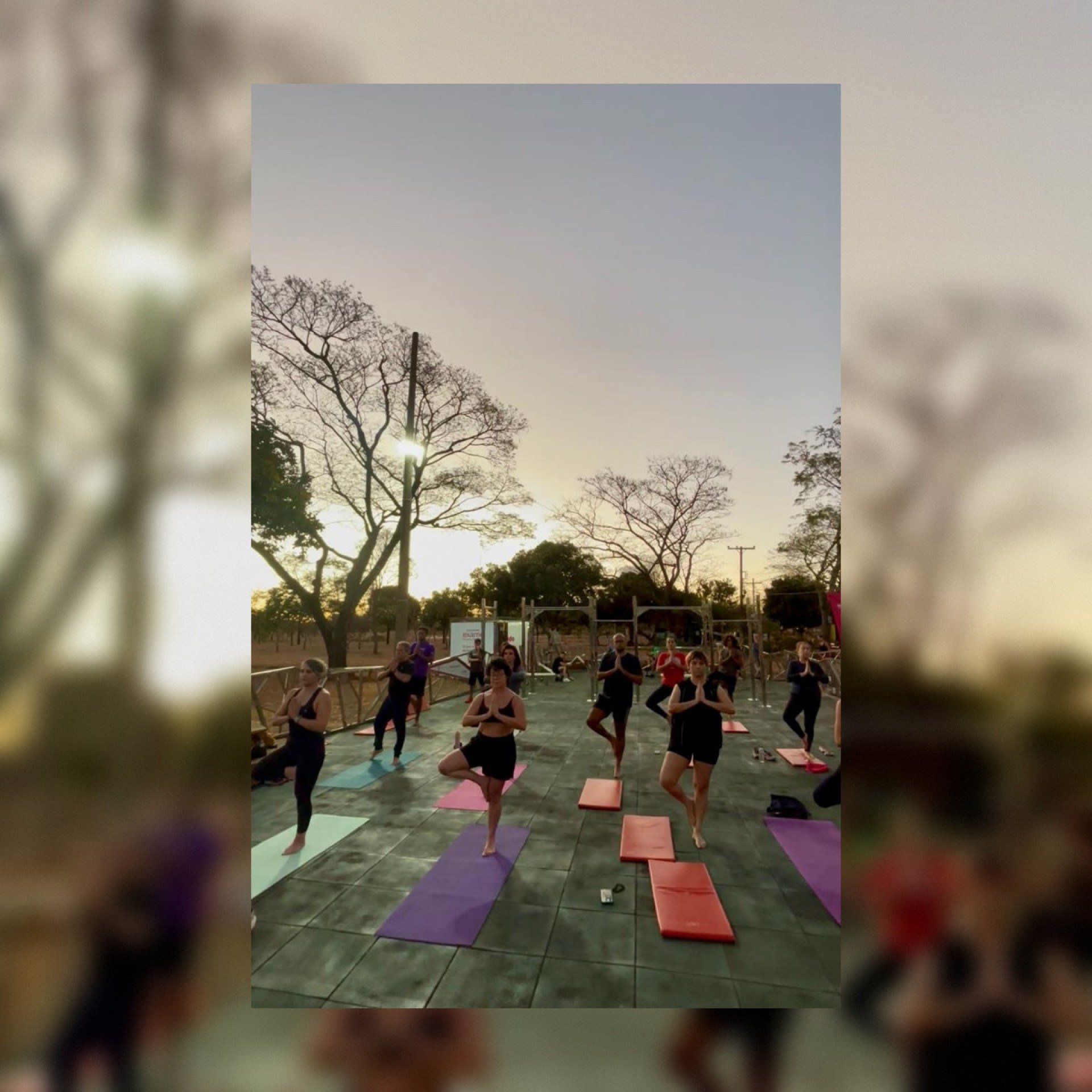 Aulão de Yoga e Hitbox celebra o Outubro Rosa no Parque da Cidade
