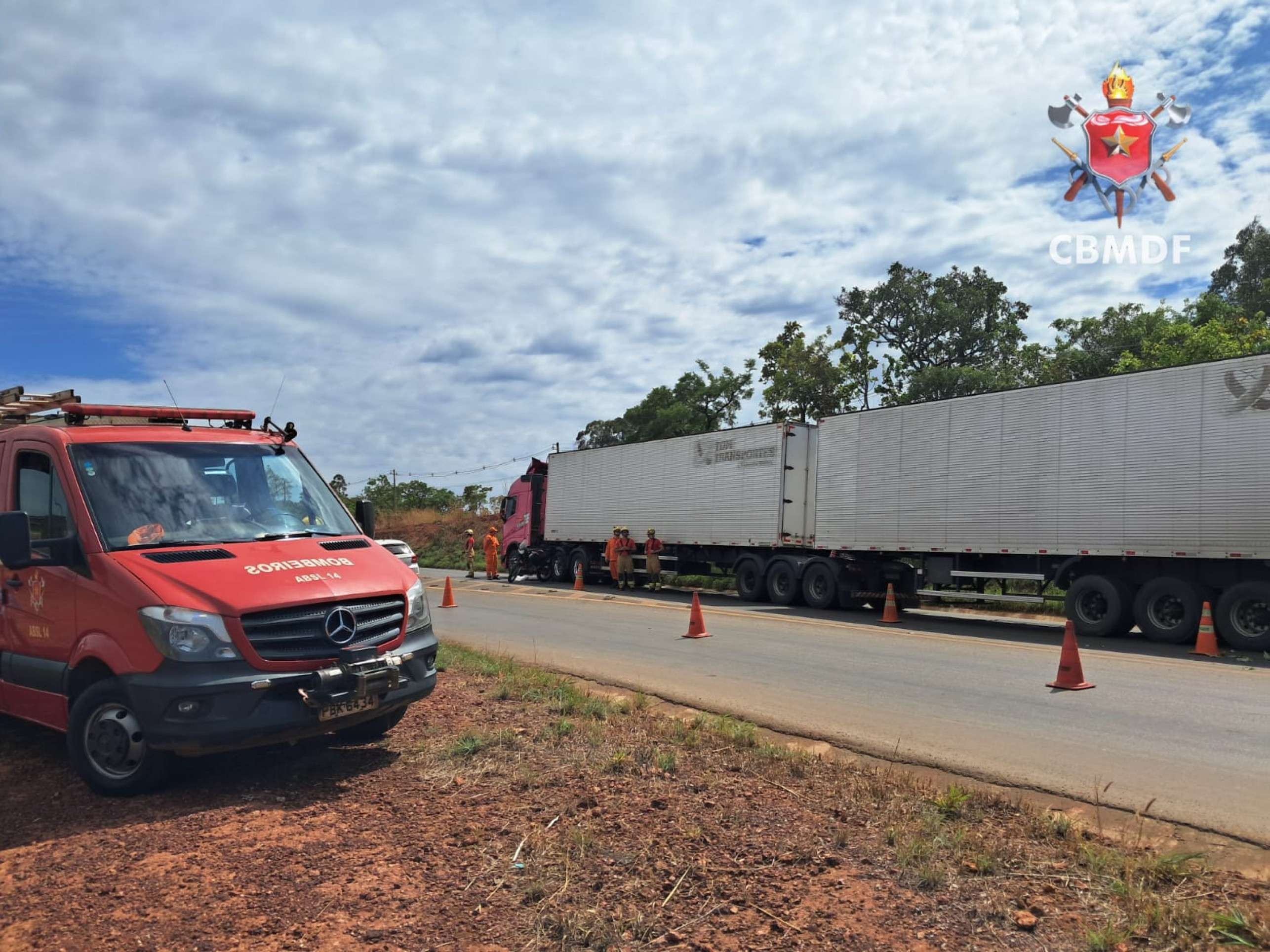 Morte ocorreu na DF-180, nas proximidades de Padro Bernardo, na manh&atilde; deste domingo