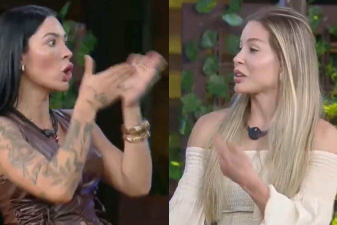 A Fazenda: Discussão entre peoas tem baixaria com partes íntimas -  (crédito: Reprodução/Record)