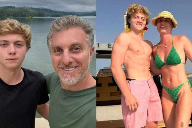 Benício Huck surge musculoso e é acusado de usar anabolizante -  (crédito: Reprodução/Instagram)