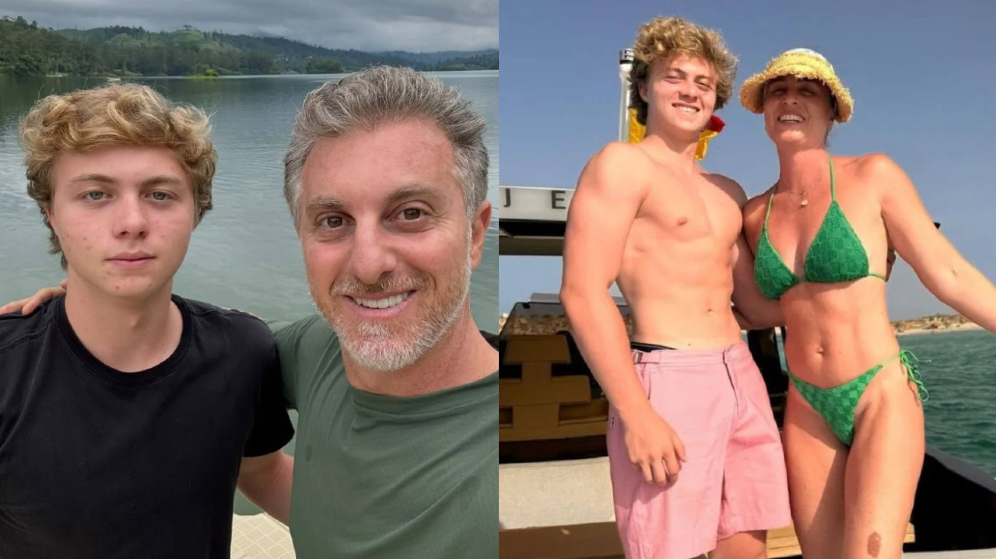 Benício Huck surge musculoso e é acusado de usar anabolizante