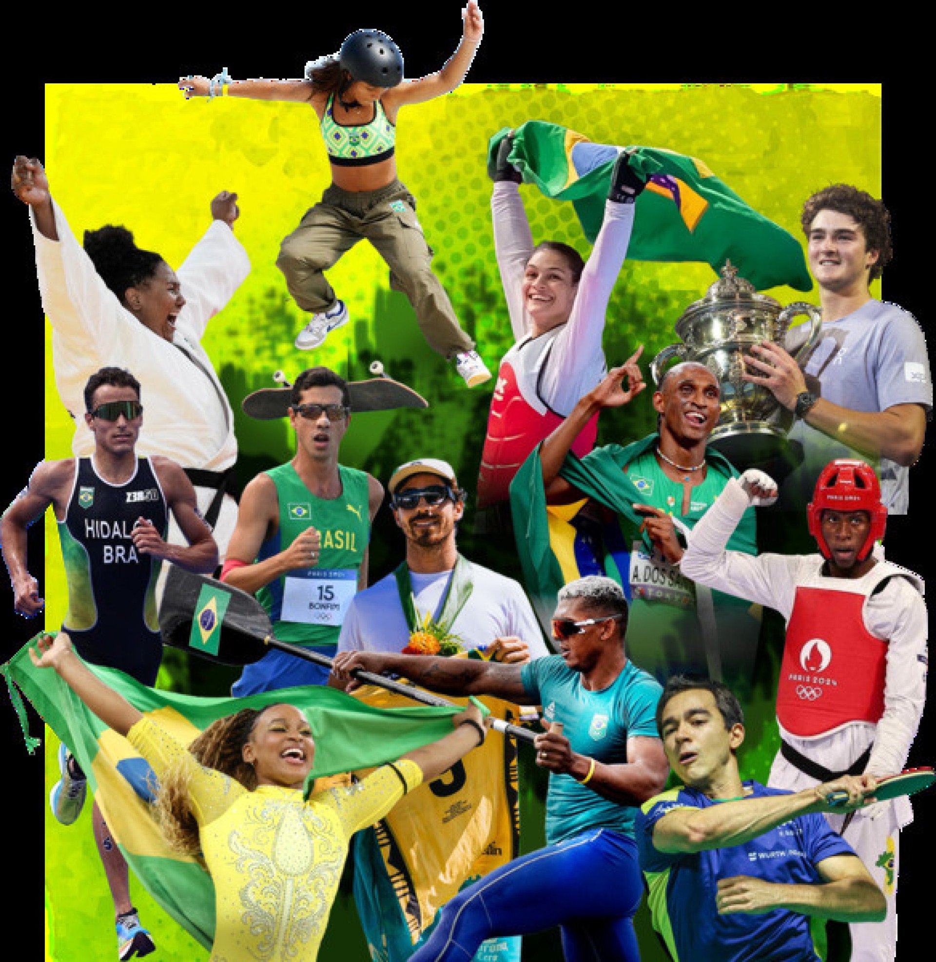 As estrelas dos esportes individuais do Brasil no ciclo rumo a Los Angeles-2028