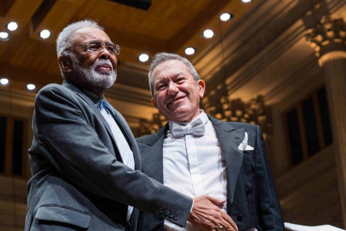 Aldo Brizzi e Gilberto Gil compõe Ópera para COP30 - (crédito: Arquivo) Aldo Brizzi e Gilberto Gil compõe Ópera para COP30 - (crédito: Arquivo)