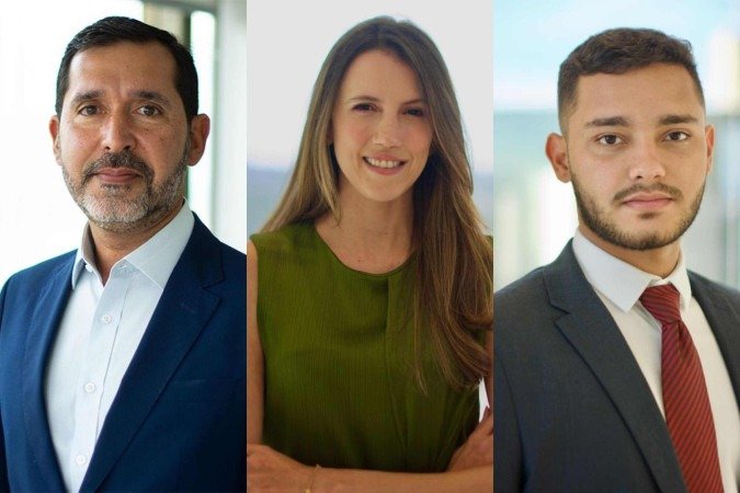 André Macedo de Oliveira, sócio das áreas de solução de conflitos e tribunais superiores do BMA Advogados, Sarah Roriz de Freitas, advogada das áreas de Solução de Conflitos e Tribunais Superiores do BMA Advogados e João Pedro Ramos Soares Souza, advogados das áreas de solução de conflitos e tribunais superiores do BMA Advogados

 -  (crédito: Divulgação)