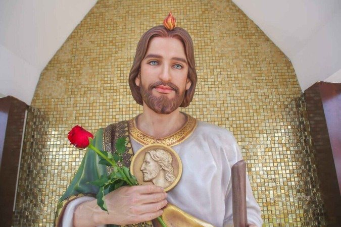 São Judas Tadeu é referência entre os devotos por seu amor e sua dedicação ao Reino de Deus (Imagem: Immaculate | Shutterstock) - (crédito: EdiCase) São Judas Tadeu é referência entre os devotos por seu amor e sua dedicação ao Reino de Deus (Imagem: Immaculate | Shutterstock) - (crédito: EdiCase)