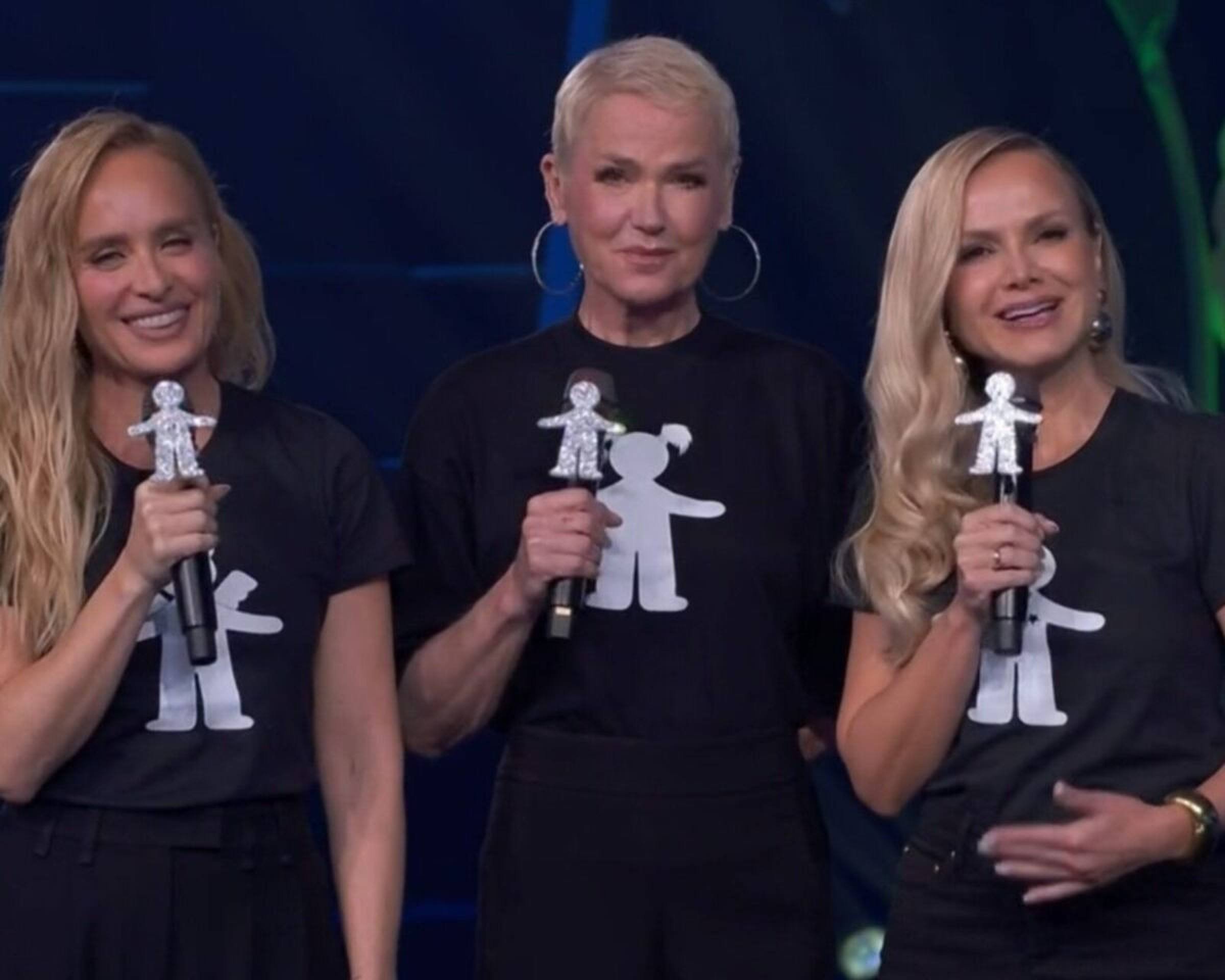 Angélica, Xuxa e Eliana mandam a real sobre rivalidade entre elas