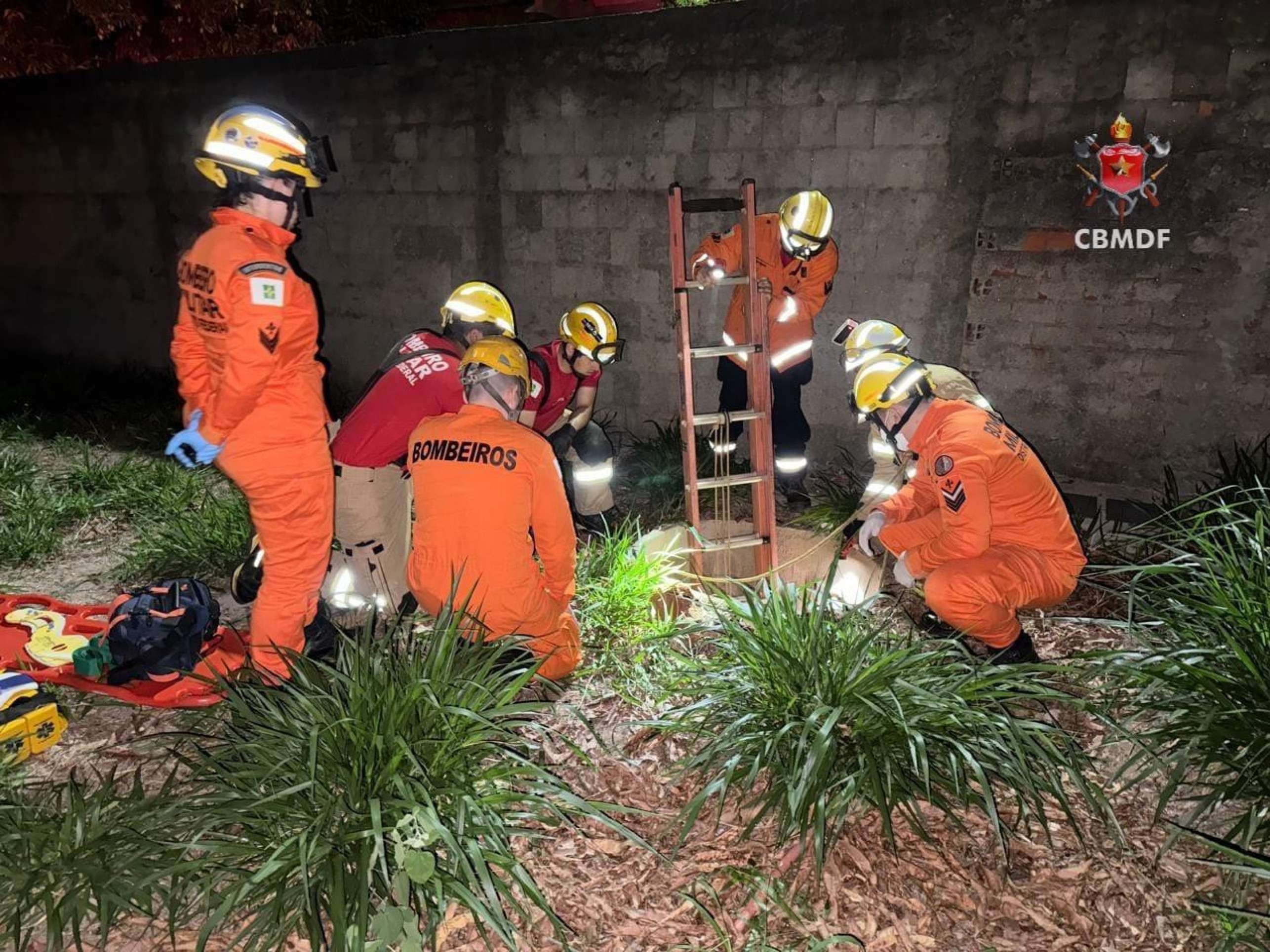 Bombeiros não souberam informar as circunstâncias que levaram à queda