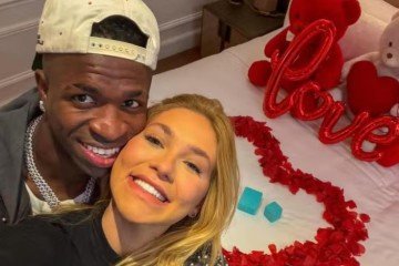 Vini Jr. se declara em anúncio de site de apostas após namoro com Virginia - Reprodução/Instagram