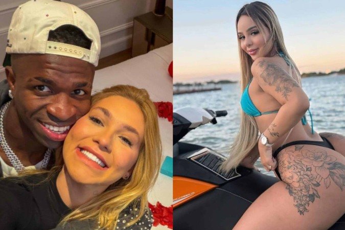 Vini Jr. tem flerte com influencer exposto após assumir romance com Virginia - (crédito: Reprodução/Instagram) Vini Jr. tem flerte com influencer exposto após assumir romance com Virginia - (crédito: Reprodução/Instagram)