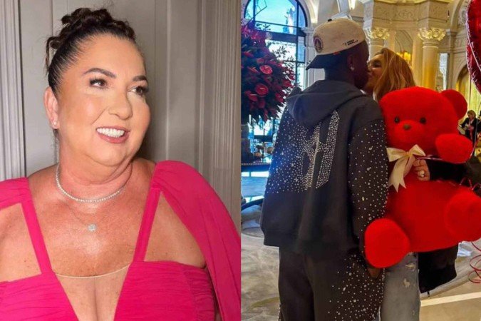 Mãe de Virginia posa ao lado de Vini Jr. em clique aterrorizante - (crédito: Reprodução/Instagram) Mãe de Virginia posa ao lado de Vini Jr. em clique aterrorizante - (crédito: Reprodução/Instagram)