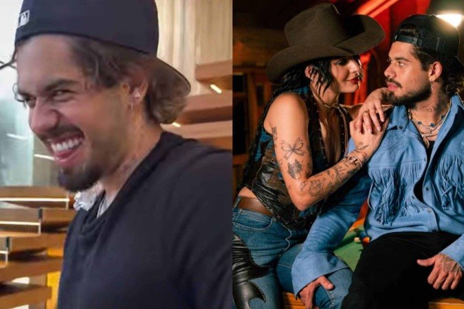 Zé Felipe abandona estilo 'descolado' e copia Ana Castela: 'Boiadeiro' - (crédito: Reprodução/Instagram) Zé Felipe abandona estilo 'descolado' e copia Ana Castela: 'Boiadeiro' - (crédito: Reprodução/Instagram)