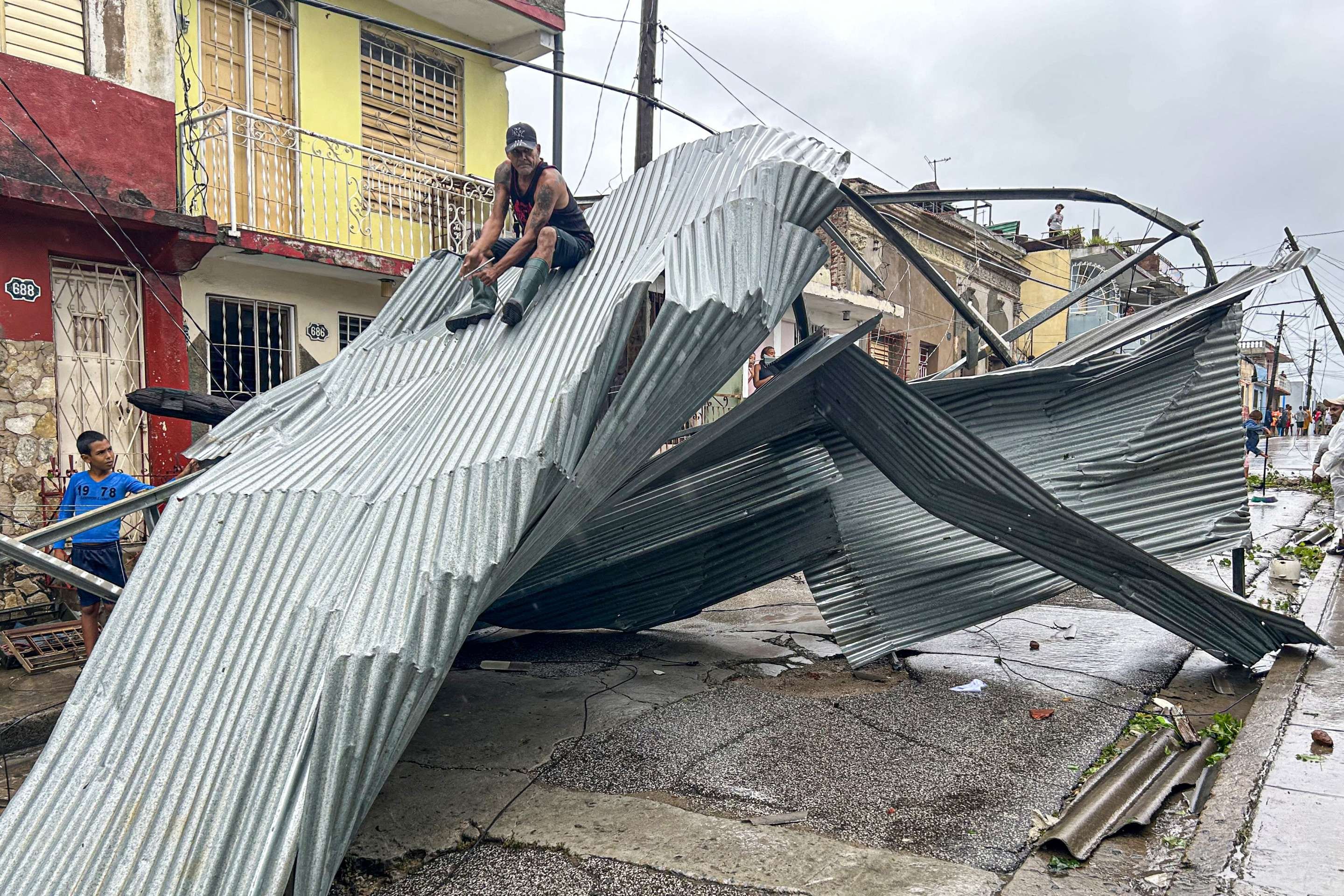 A destruição causada pelo furacão Melissa na Jamaica