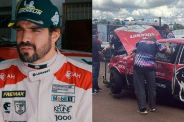 Caio Castro sofre acidente de carro e imagens do momento vem à tona - (crédito: Reprodução/Instagram) Caio Castro sofre acidente de carro e imagens do momento vem à tona - (crédito: Reprodução/Instagram)