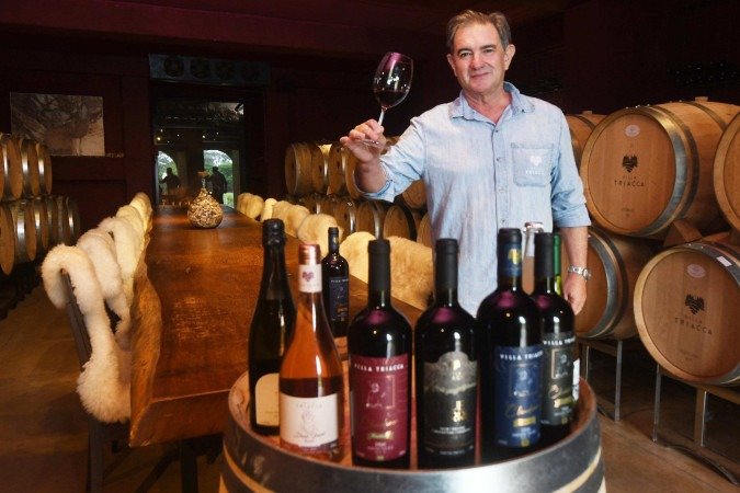 Ronaldo Triacca nunca imaginou ser possível produzir vinho fino no Cerrado