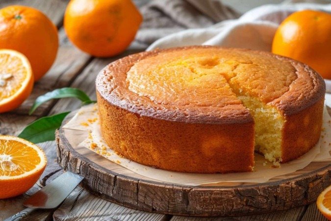 Bolo de laranja (Imagem: hghghghggghh | Shutterstock)  -  (crédito: EdiCase)