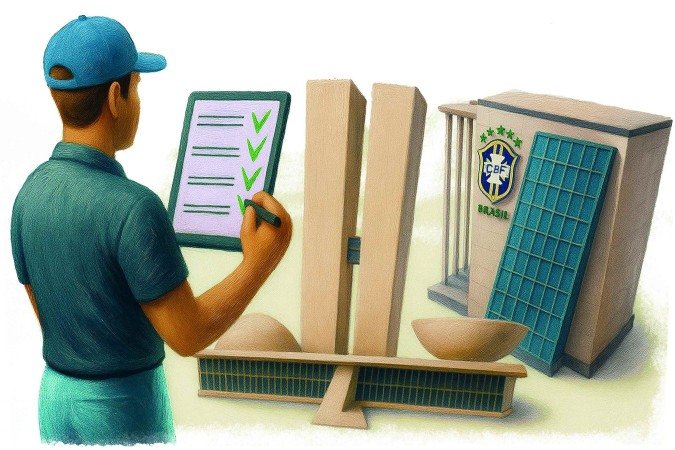 Treinadores articulam melhorias nas condições de trabalho com diálogos nas esferas públicas e privadas -  (crédito: Valdo Virgo/CB/D.A. Press)