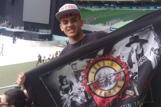 O paraense Thaylon Soares viu a banda pela primeira vez em Manaus, em 2016