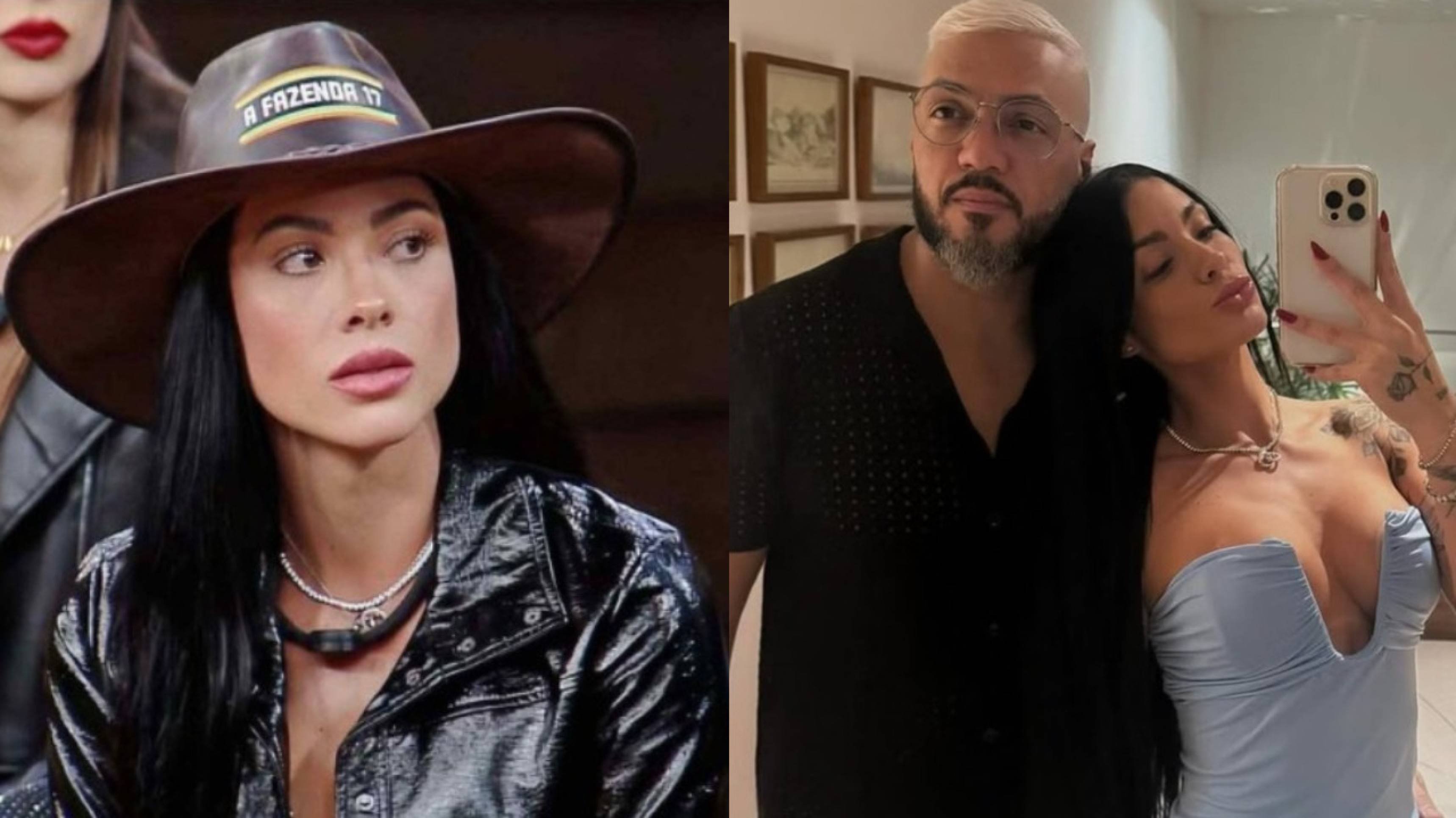 A Fazenda: Namorada diz que alavancou carreira de Belo e vira chacota na web