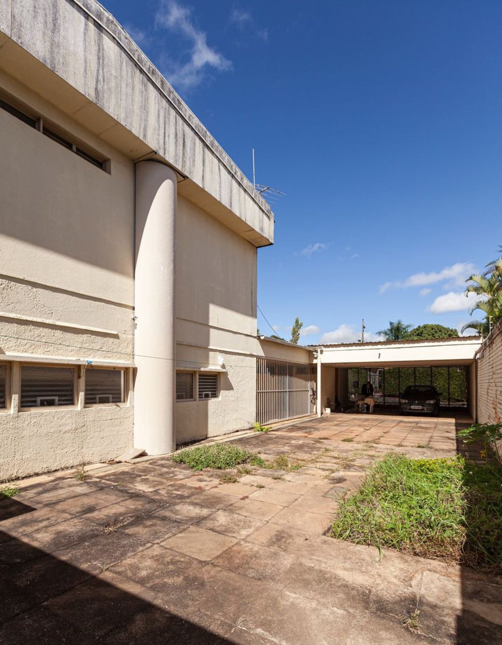 Residência César Prates em 2011, ainda preservada