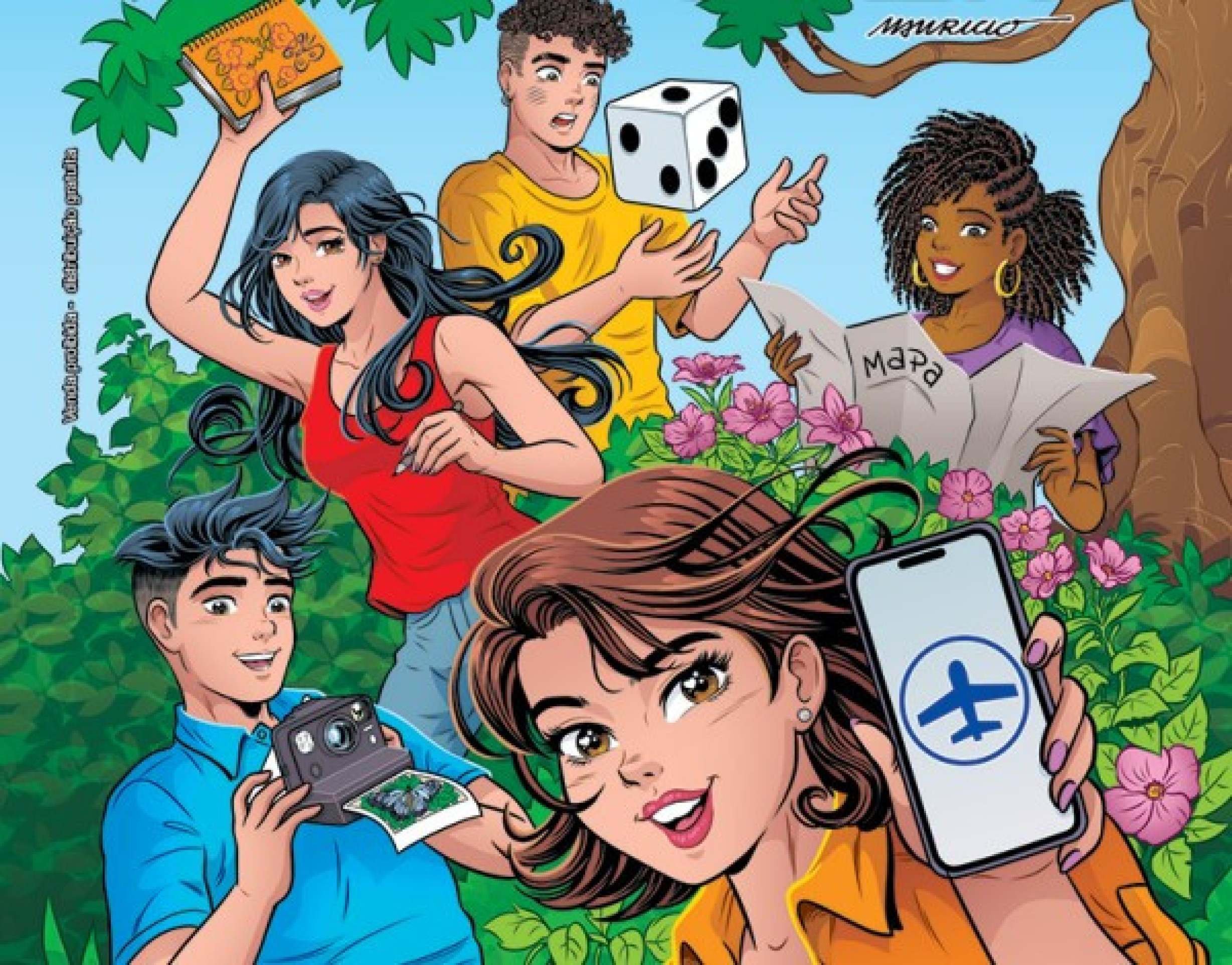 Lançamento da Turma da Mônica alerta para a importância de se desconectar