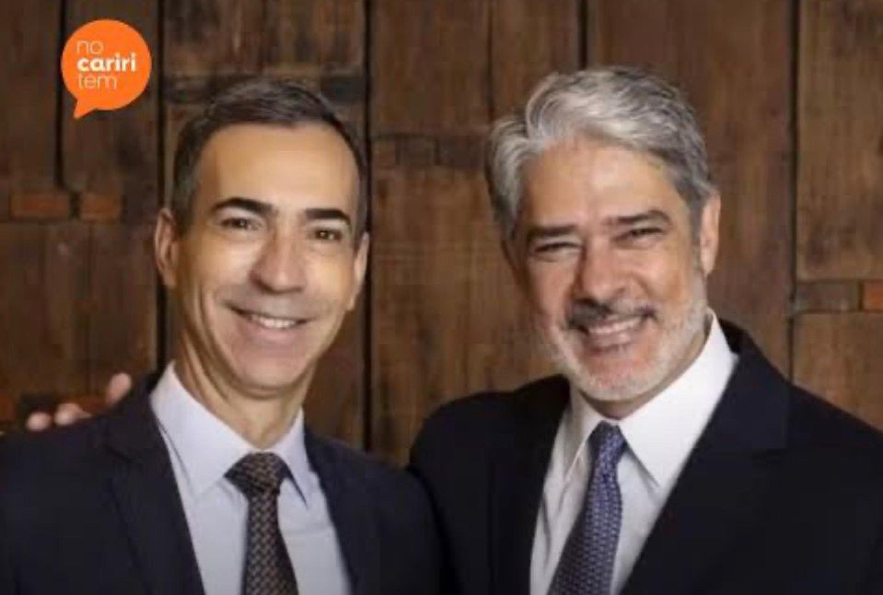 William Bonner se despede do Jornal Nacional e passa o bastão para César Tralli