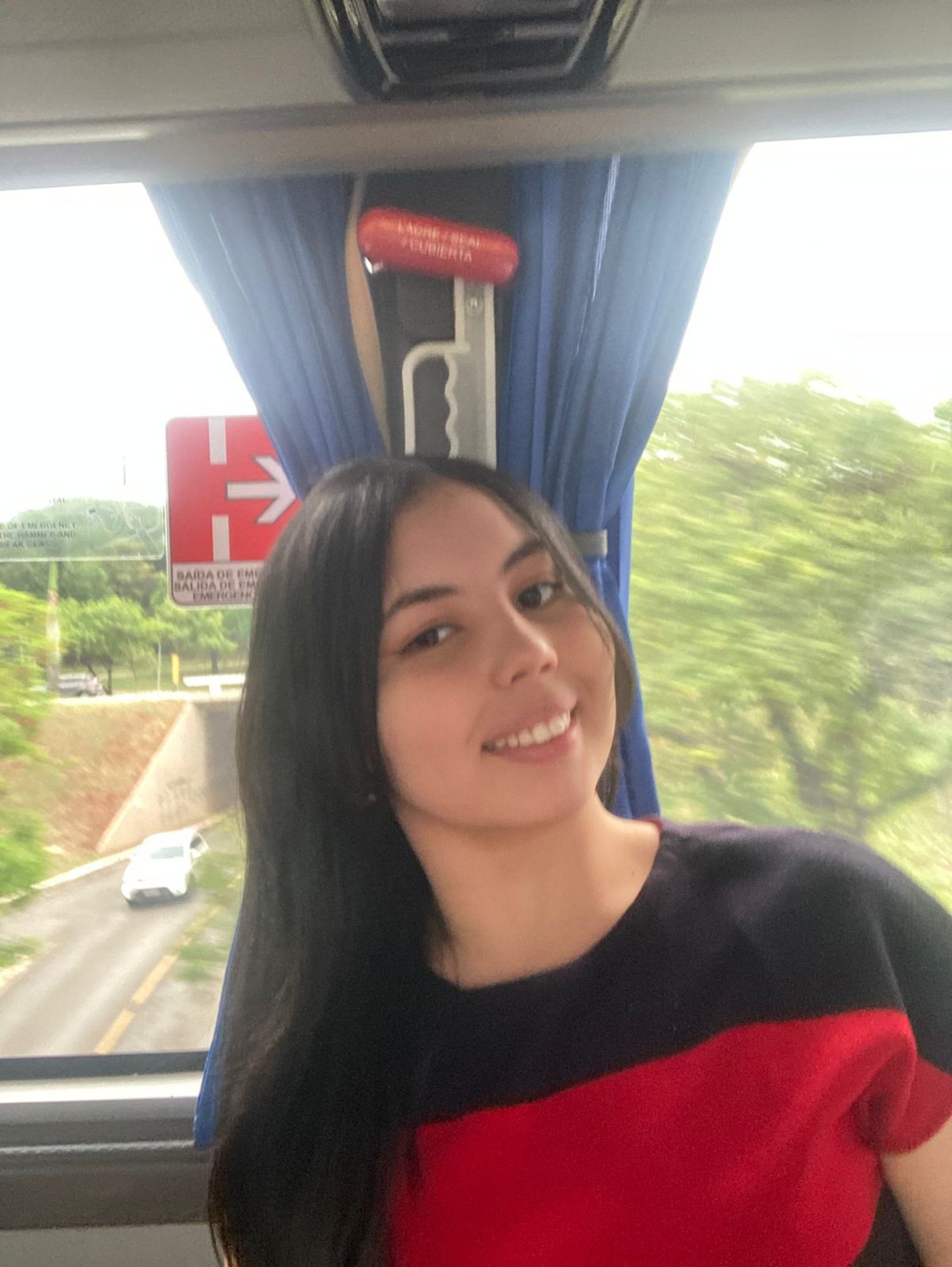 Pela primeira vez, Hannyne Santana foi com o grupo 