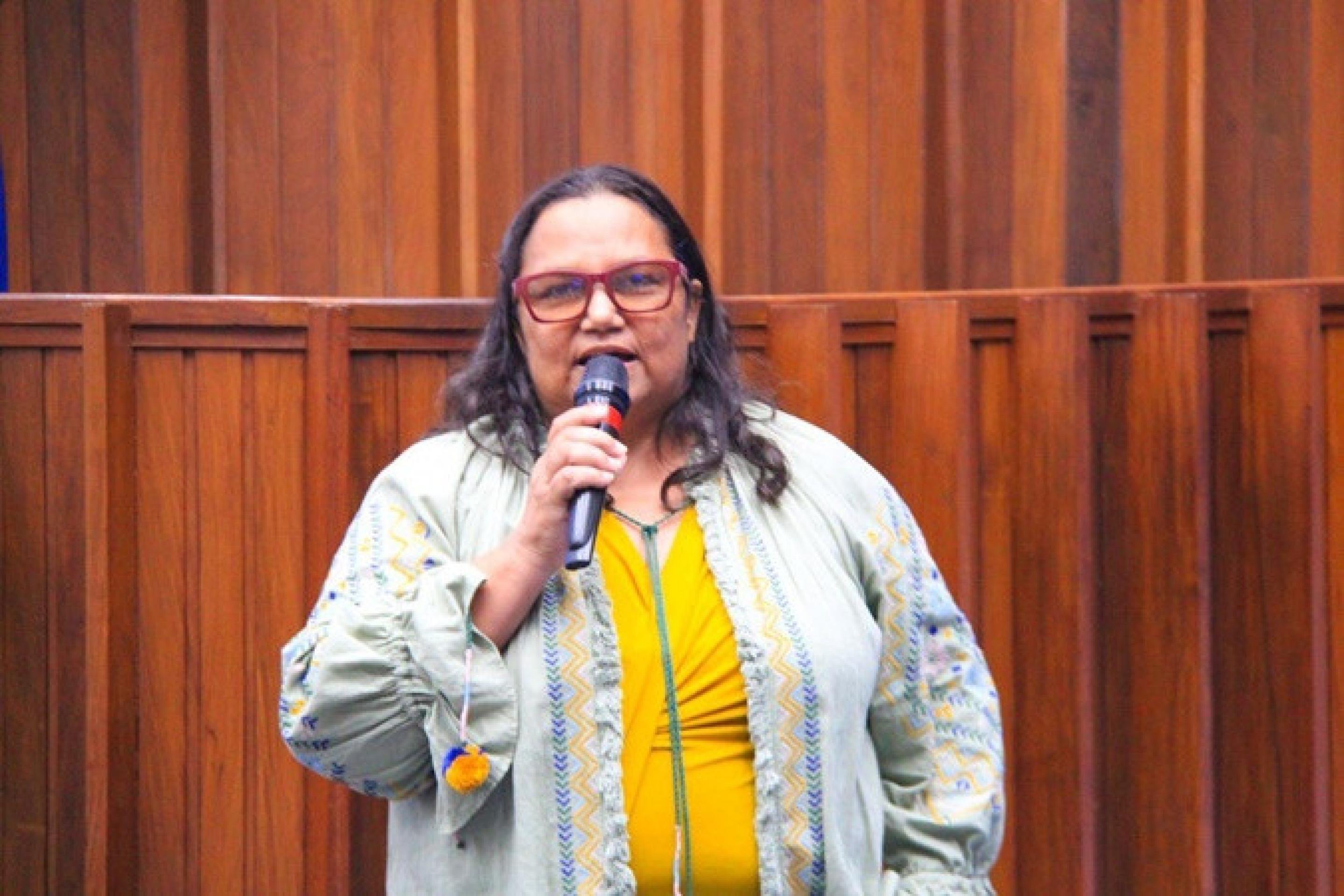 Integrante do Conselho Técnico-Científico da FENAPESTALOZZI, Mariuza Guimarães