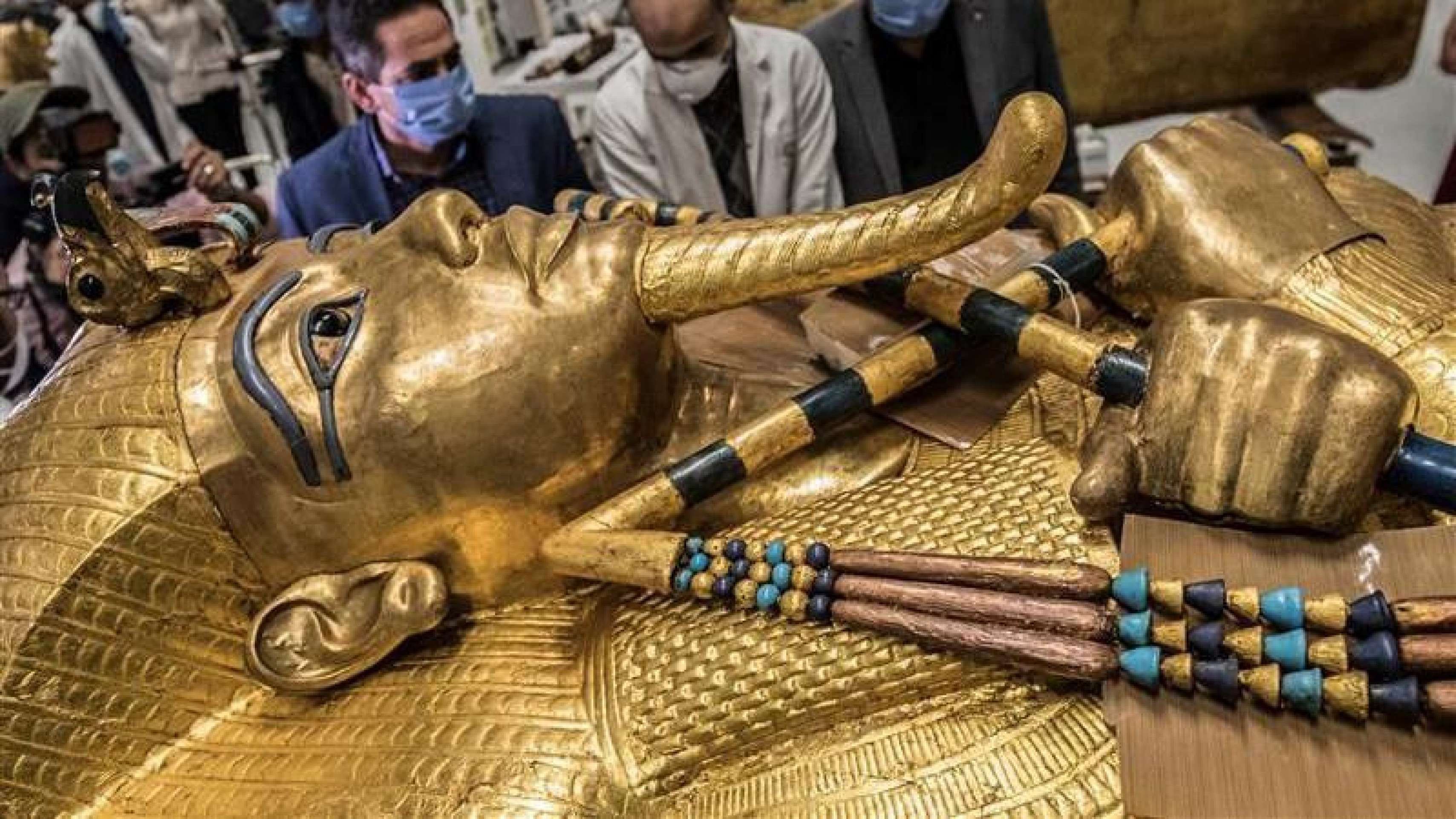 O museu está repleto de cerca de 100.000 artefatos, incluindo uma estátua do rei Ramsés II. - (crédito: Reuters) O museu está repleto de cerca de 100.000 artefatos, incluindo uma estátua do rei Ramsés II. - (crédito: Reuters)