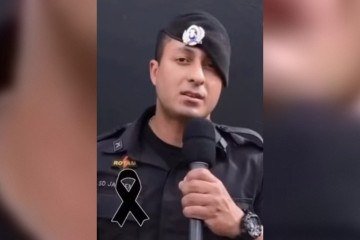 Fernando Jansen estava lotado no Comando Regional de Águas Lindas - 17°CRPM -  (crédito: Reprodução/PMGO)